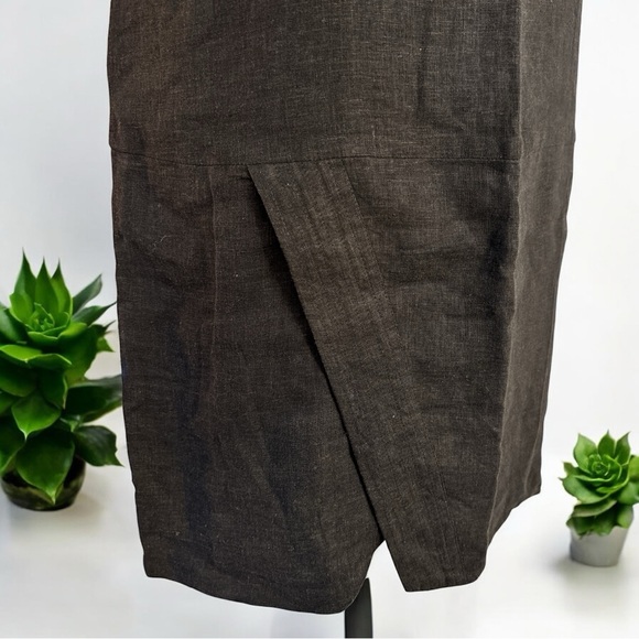 ViX Paula Hermanny Black Linen Mini Dress - Size XS - Picture 3 of 7